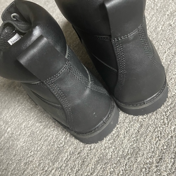 SRmax Mens Black Steel Toe Work Boots main image 4